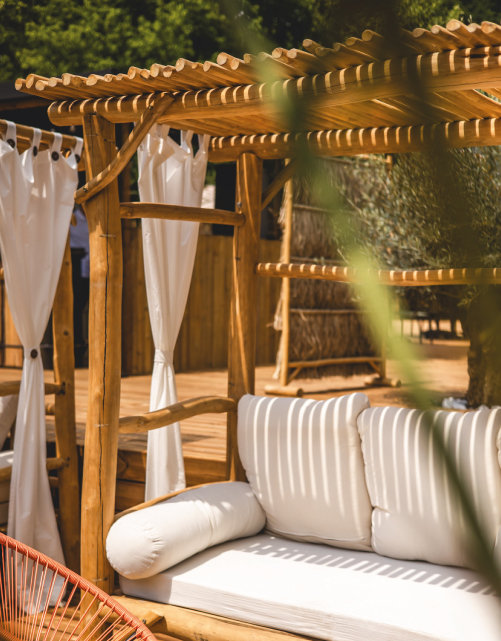 Espace détente – Les Lodges du Lac