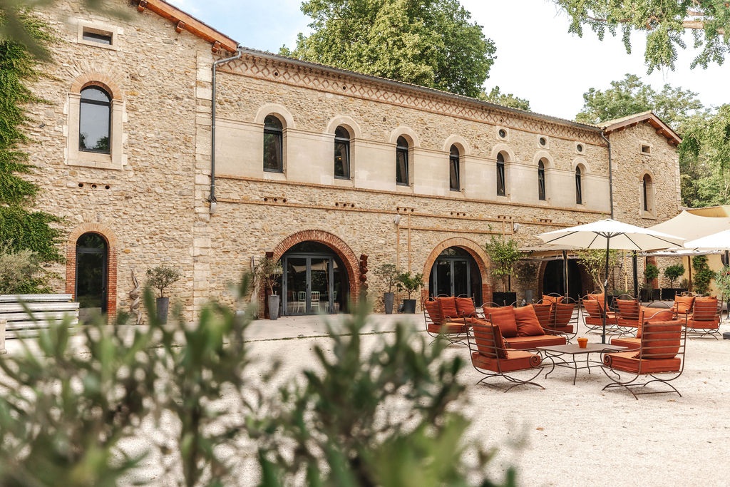 Façade extérieure du Domaine des Barrenques
