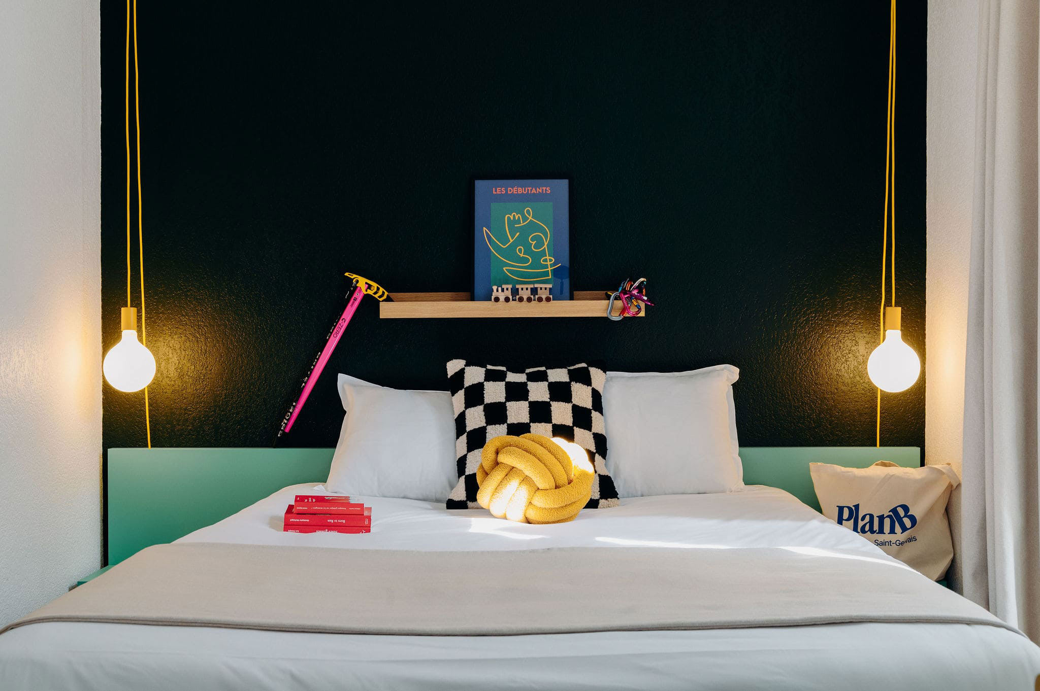 Chambre design Plan B Living Saint-Gervais