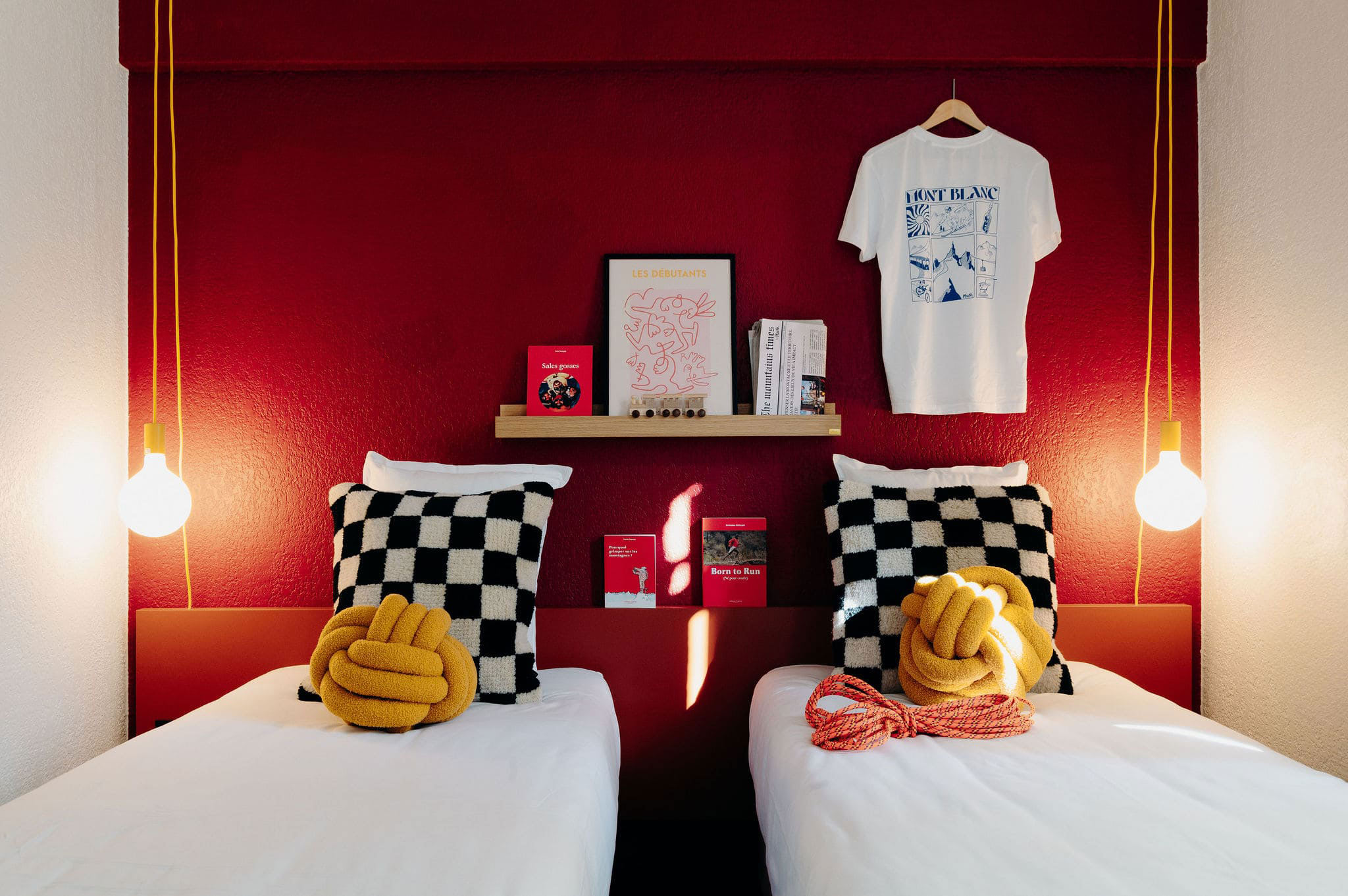 Chambre design Plan B Living Saint-Gervais