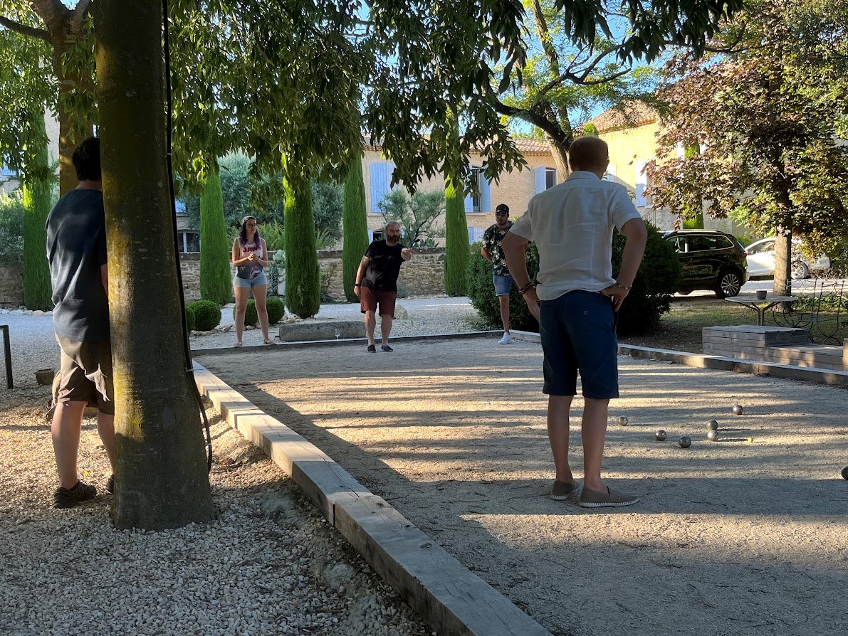 Présentation du terrain de pétanque