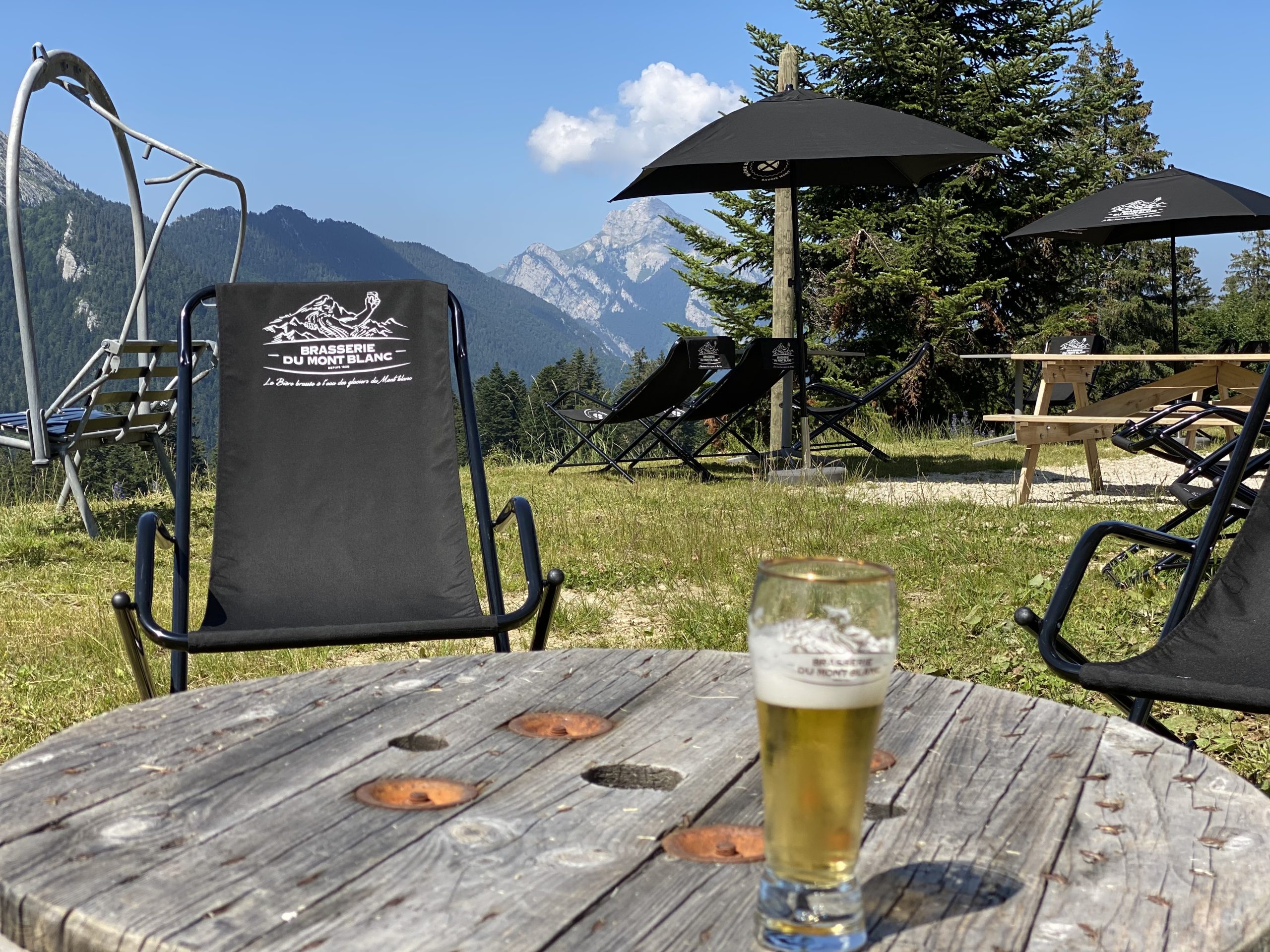 Terrasse Mont Blanc 3 sommets séminaire Chartreuse