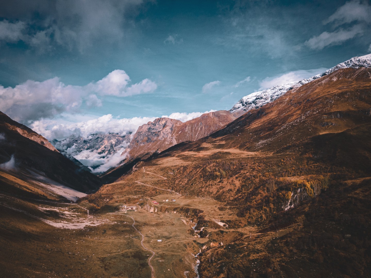 Refuge du Roc – Paysage automnal