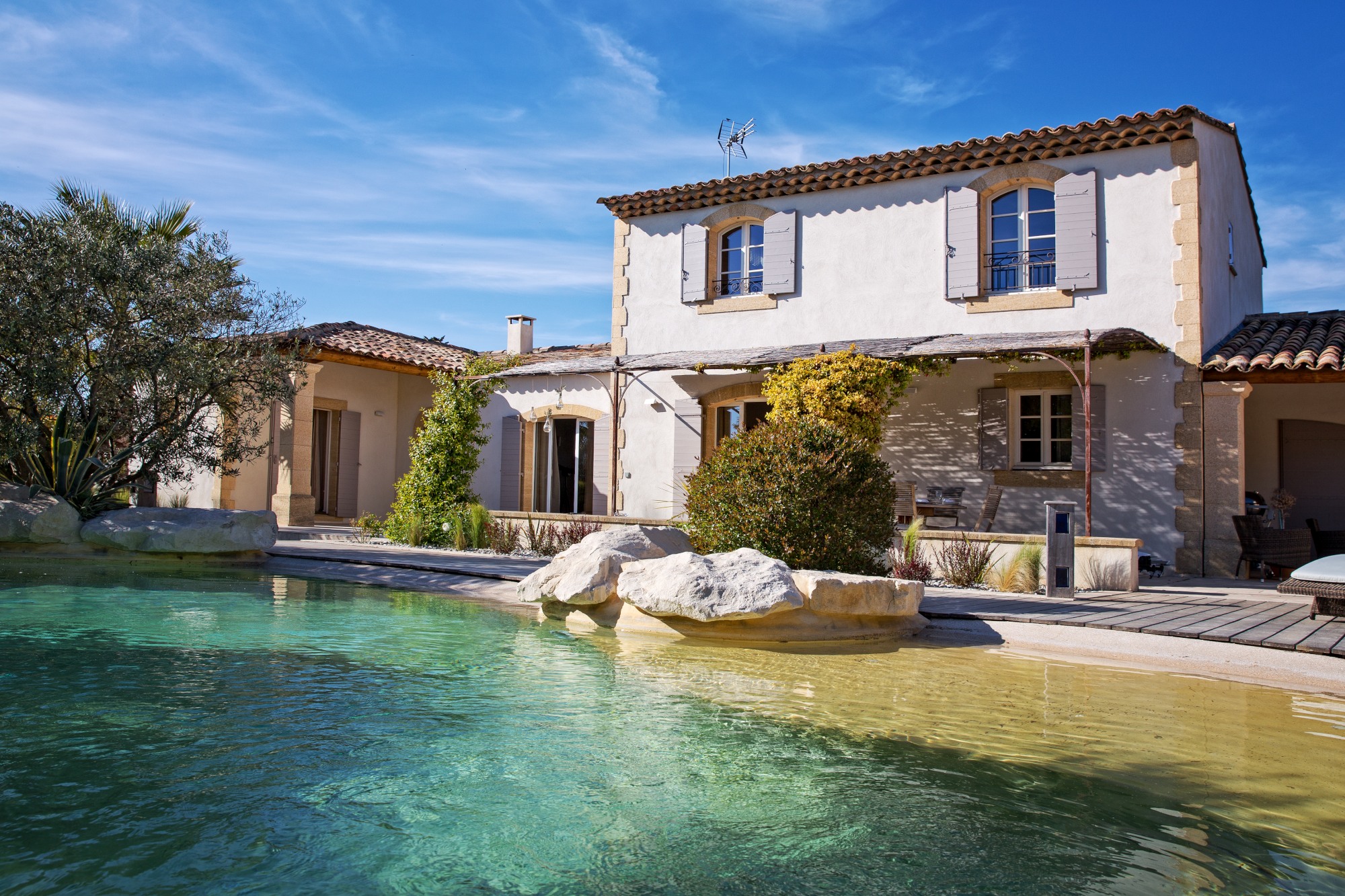 Villa 1 Mas collection provence alpilles séminaire piscine extérieure