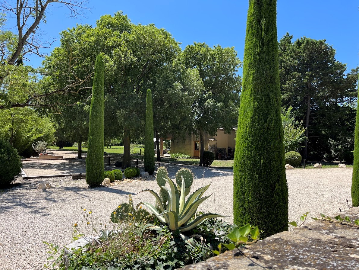 Présentation de la vue sur le parc