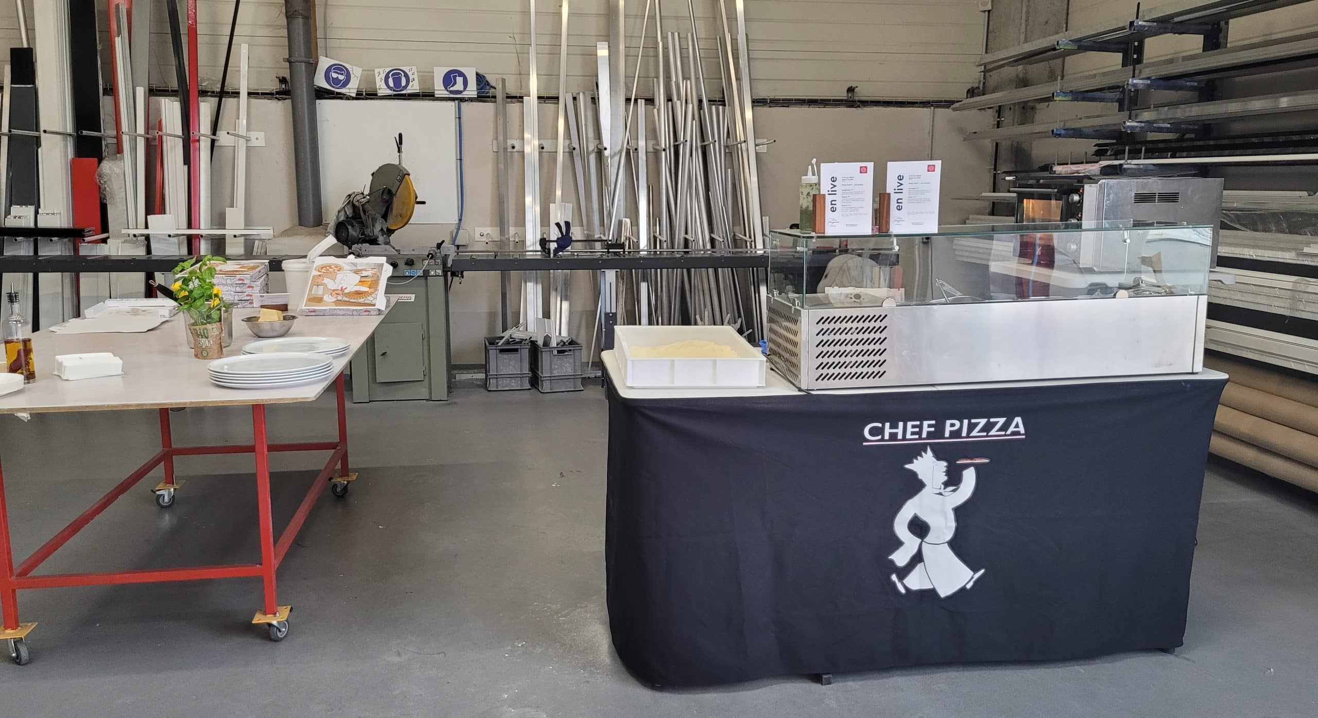 Pizzaiolo Pizzas traiteur Chef pizza Lyon Bron