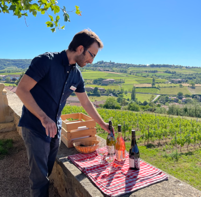 Excursions vignoble beaujolais Tasty Lyon séminaire