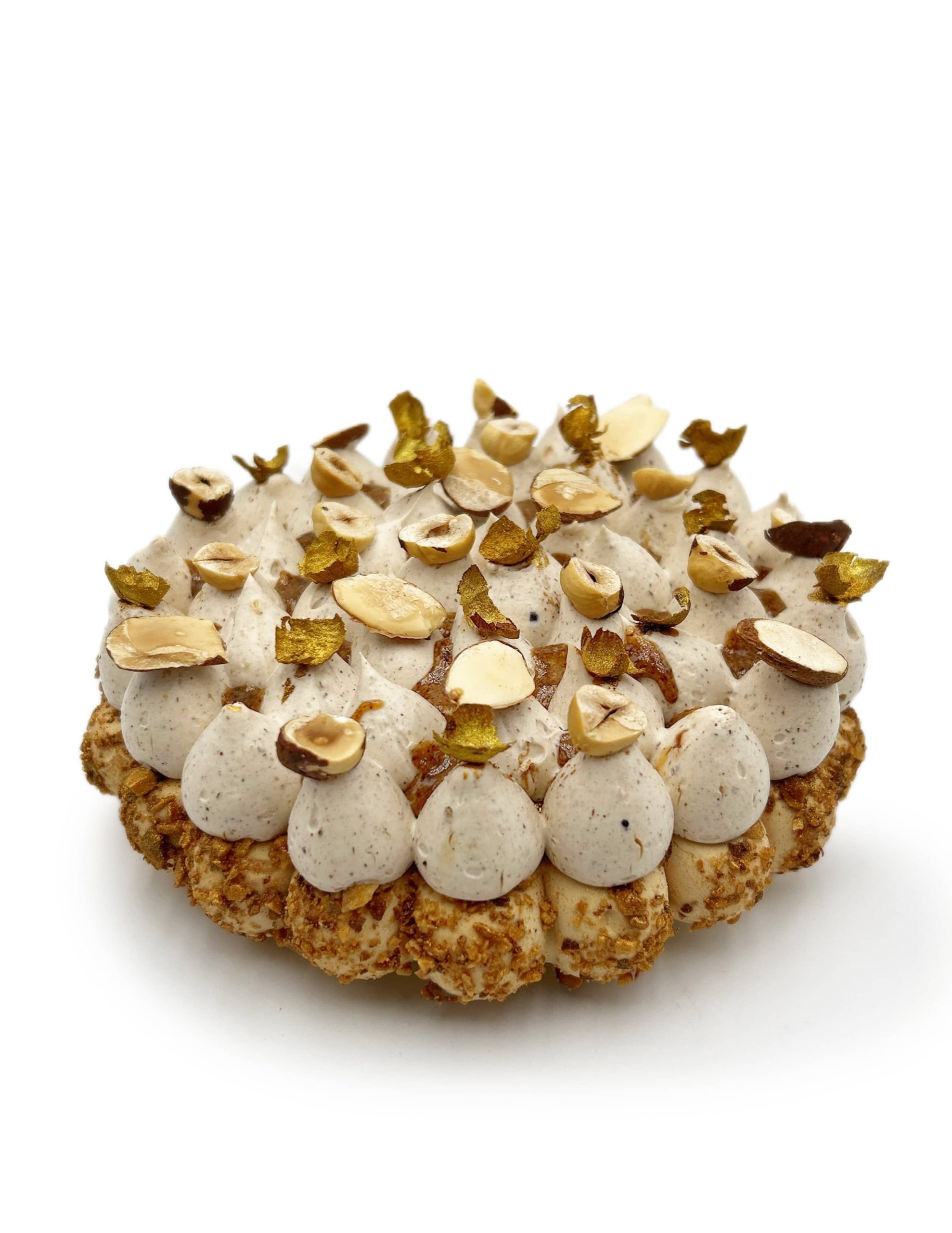 Pavlova galette des rois aux noisettes par Joël Maier à Lyon