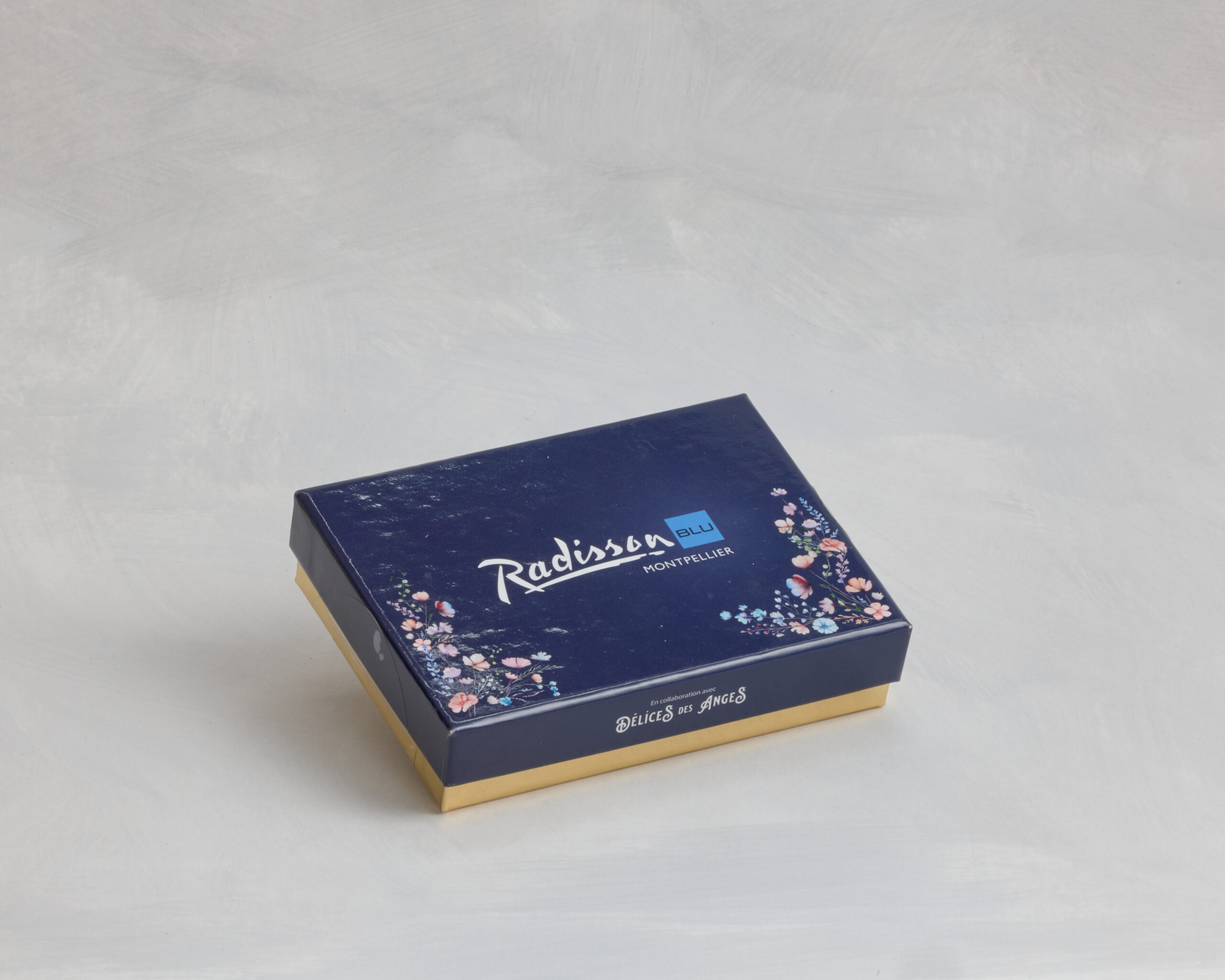 Chocolats en coffret personnalisé