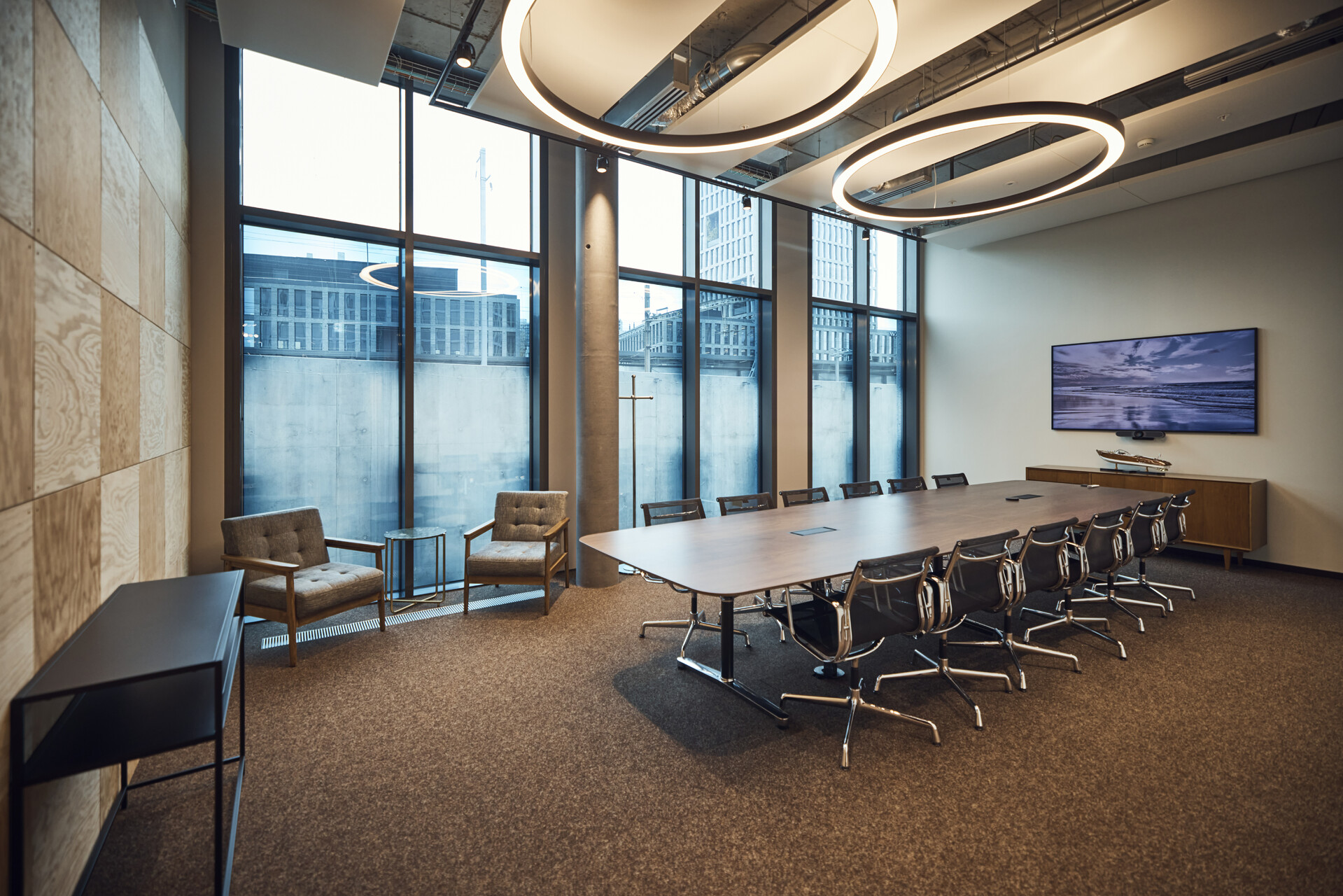 Salle de réunion moderne Westhive Genève Pont-Rouge