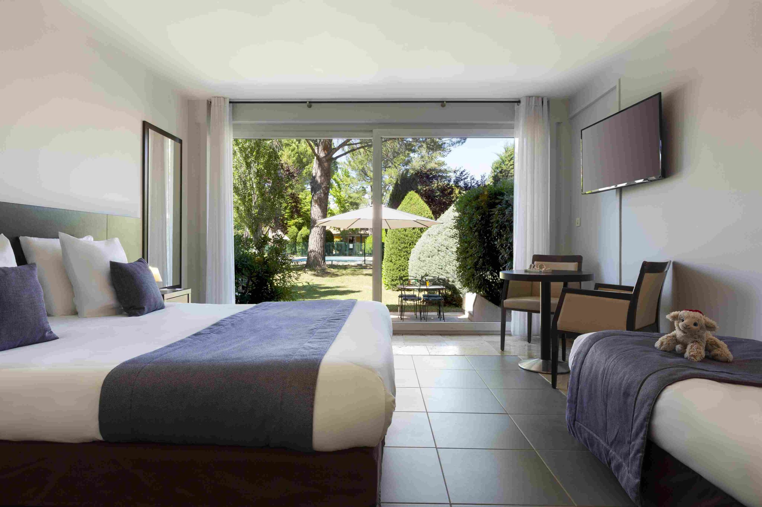 Chambre avec terrasse au Domaine de la Petite Isle