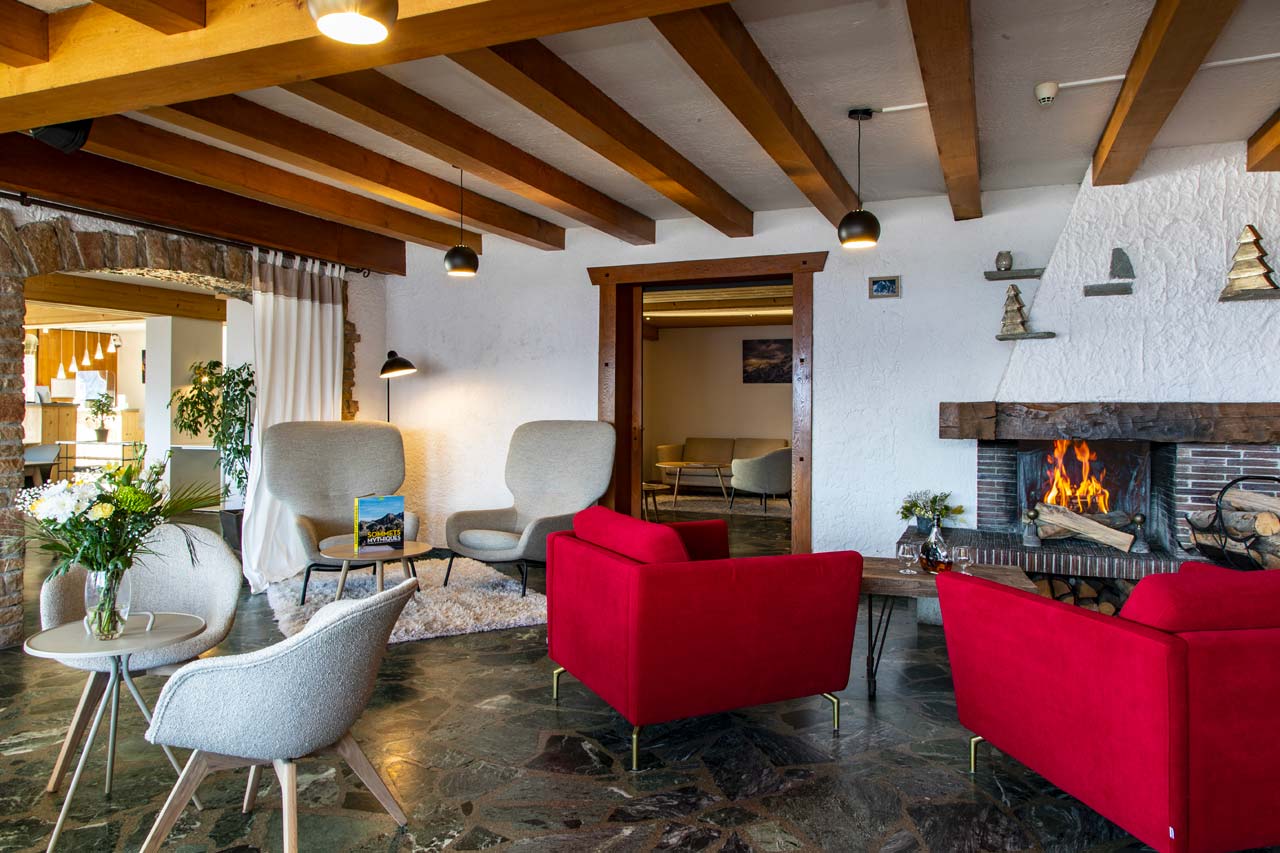 Espace cosy et chaleureux au Chalet Les Rhodos