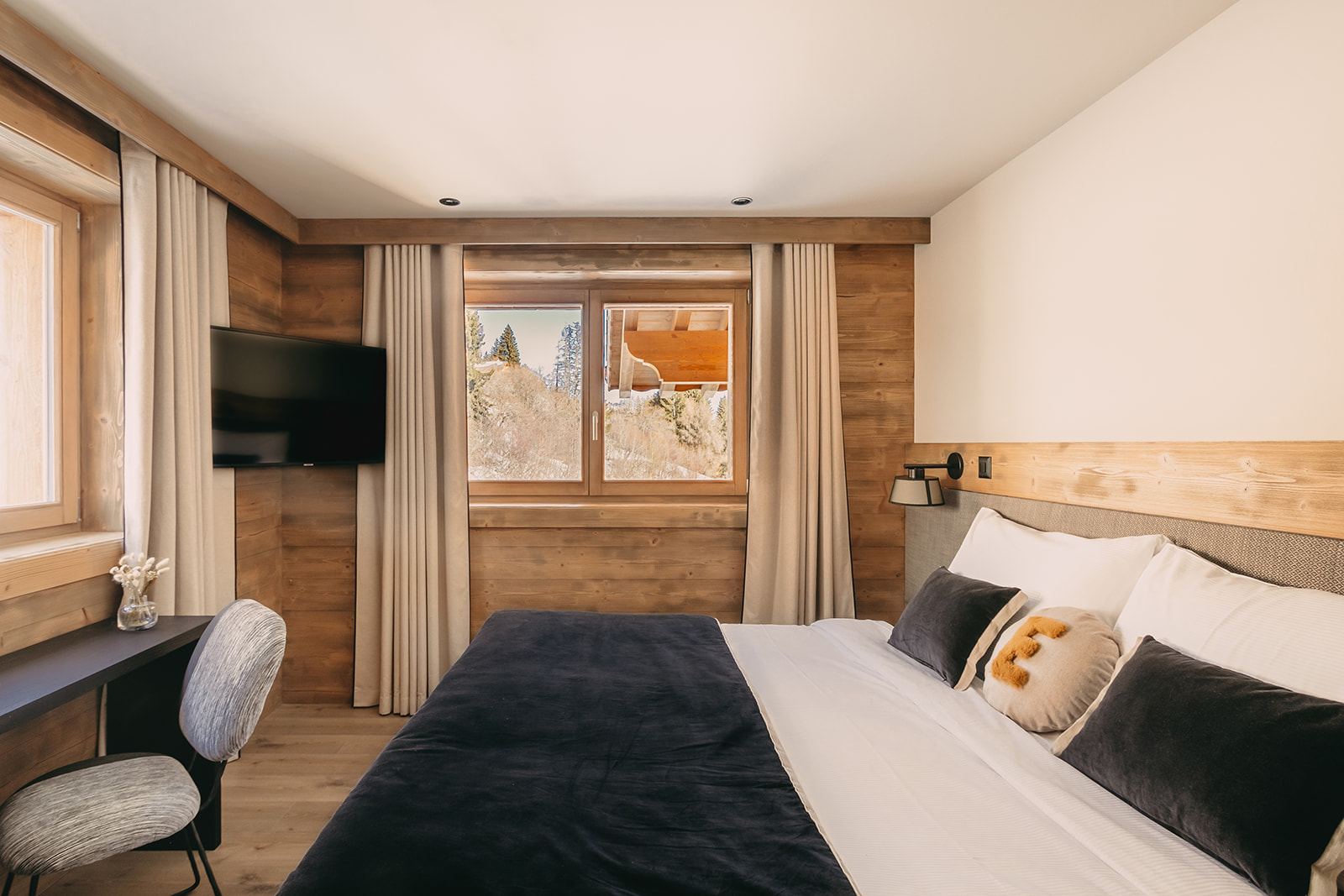 Chambre double hotel suisse eringer