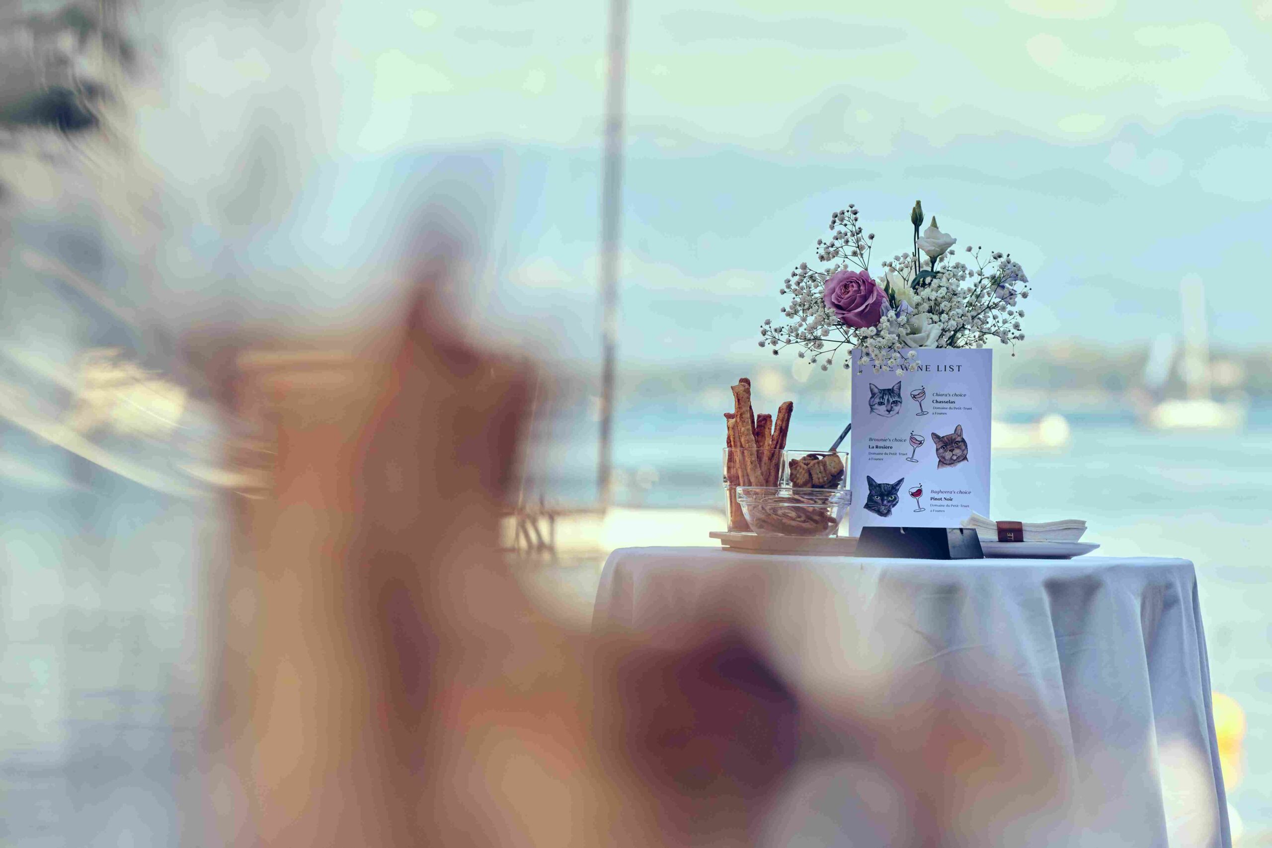 Apéritif et vins locaux à l’Hôtel La Barcarolle