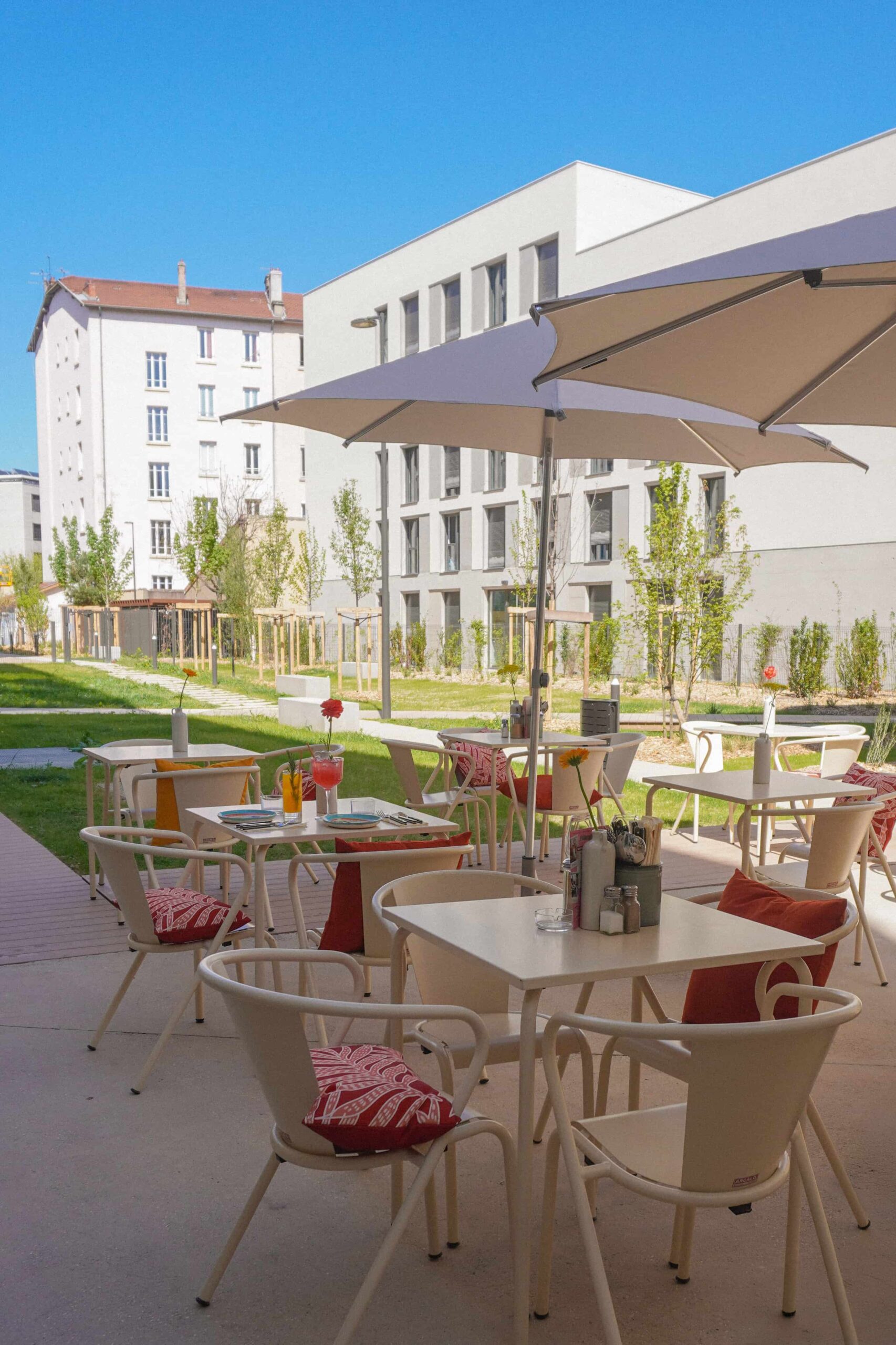 Hôtel Bikube – Terrasse extérieure