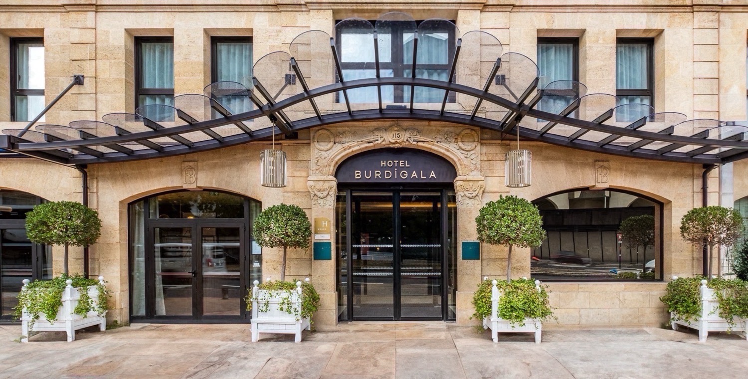 Façade en pierre annexe – Hotel Burdigala
