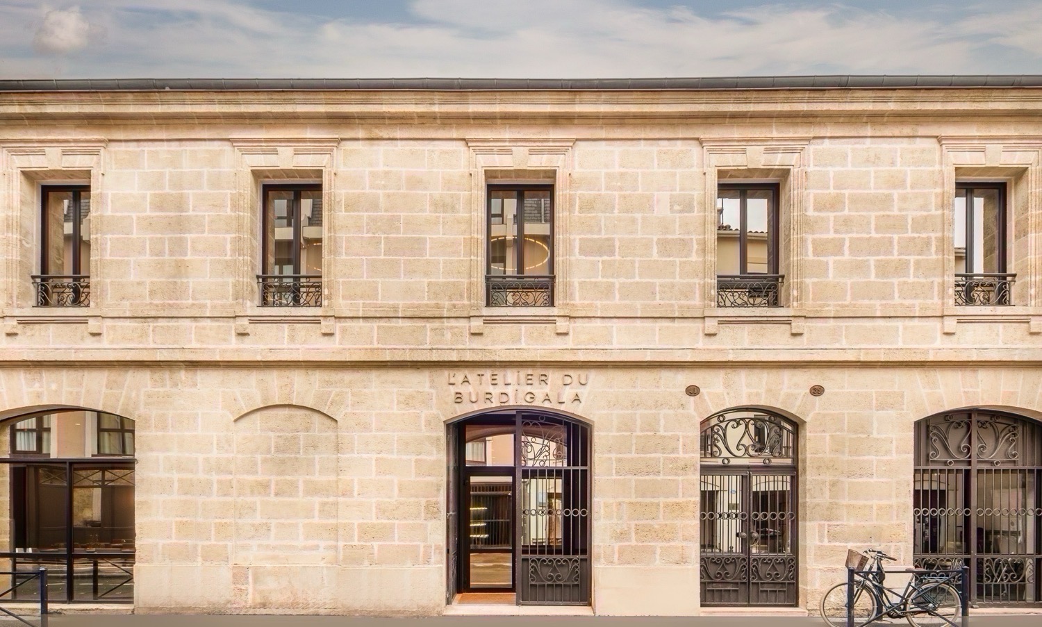Façade en pierre annexe – Hotel Burdigala