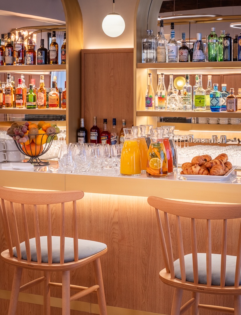 Bar à cocktails de l’Hotel Burdigala.
