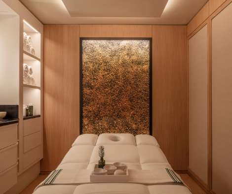Salle de massage des Chalets du Mont d’Arbois