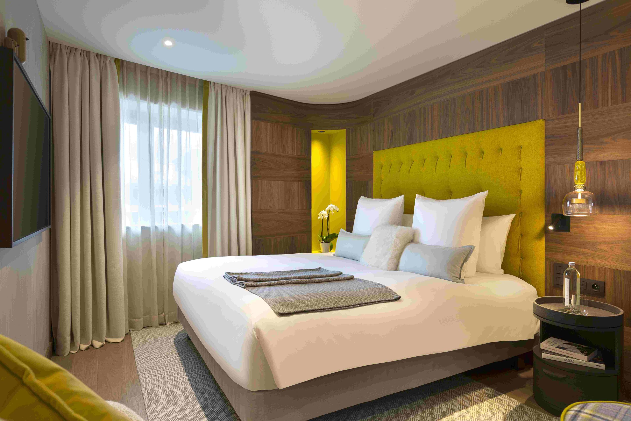 Chambre double contemporaine au Cœur de Megève