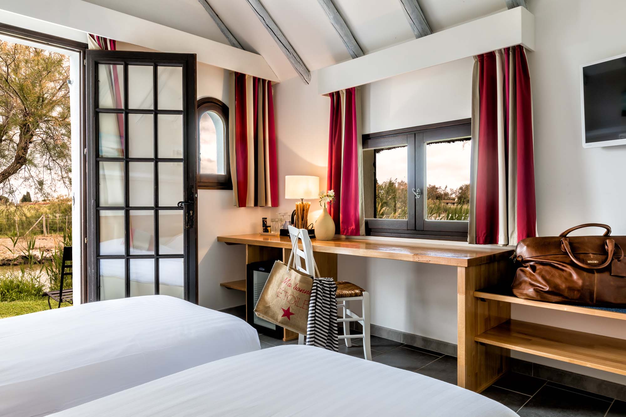 Chambre cabane gardian luxe : Auberge Cavalière du Pont des Bannes