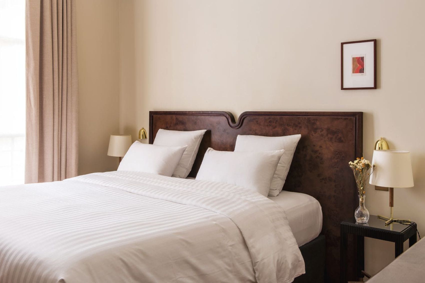 Chambre double confortable
