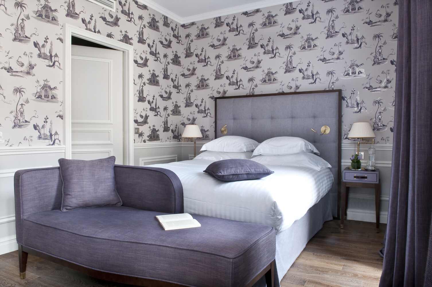 Chambre Deluxe élégante à l'Hôtel de Sèze à Bordeaux