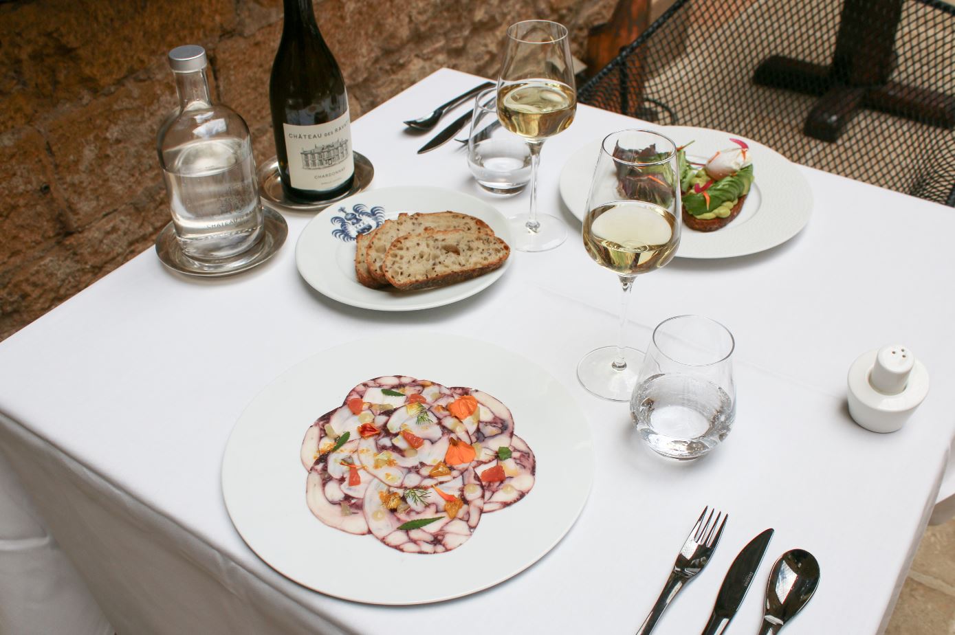 cuisine albon restaurant chateau bagnols gastronomie