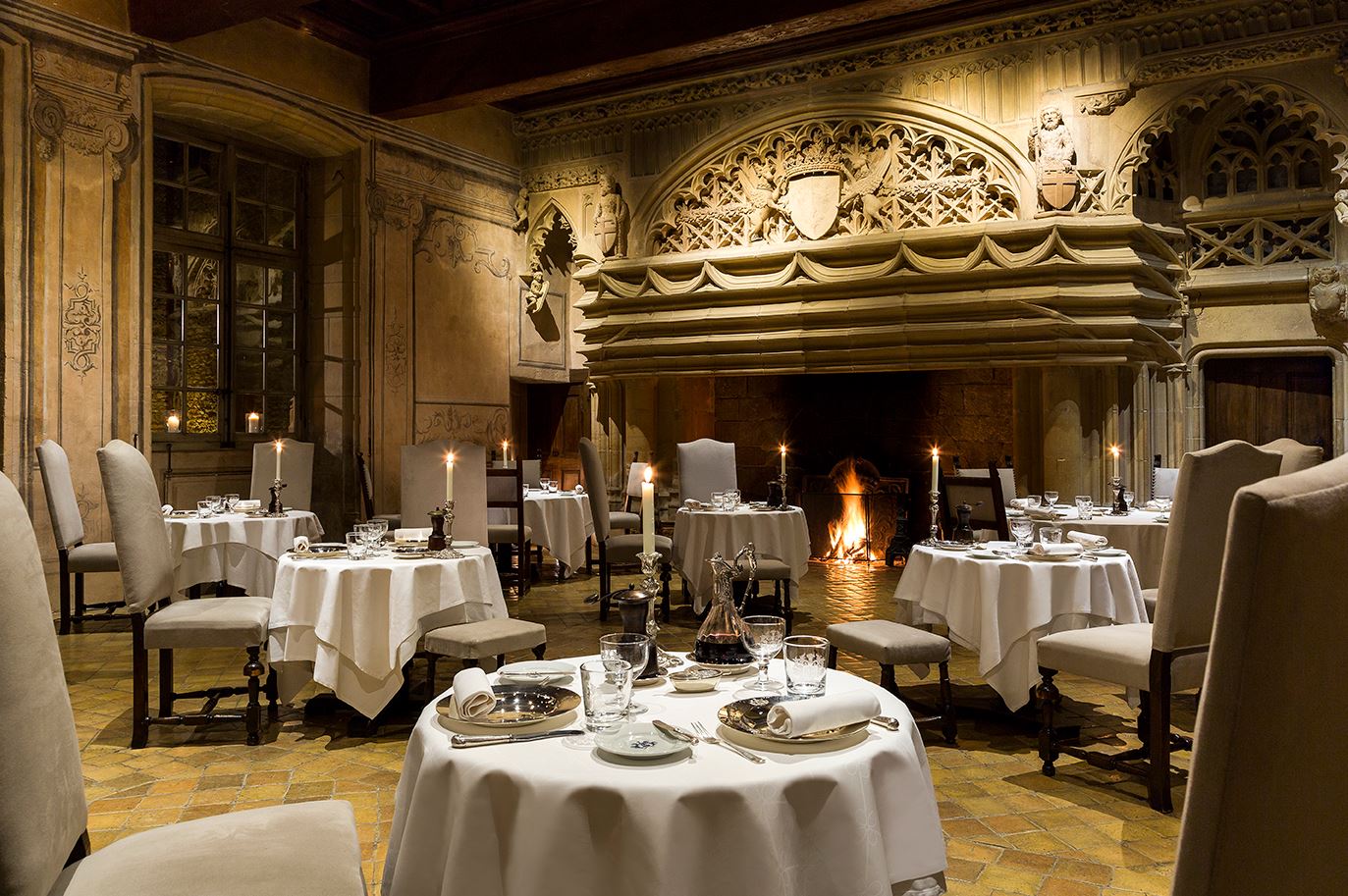 Chateau Bagnols Le 1217 restaurant gastronomie beaujolais diner