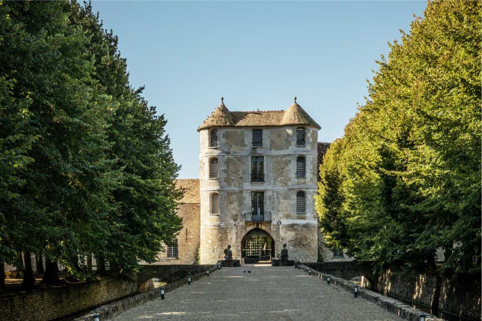 Chateau De Villiers Le Mahieu Les Maisons De Campagne séminaires extérieur entrée allée centrale