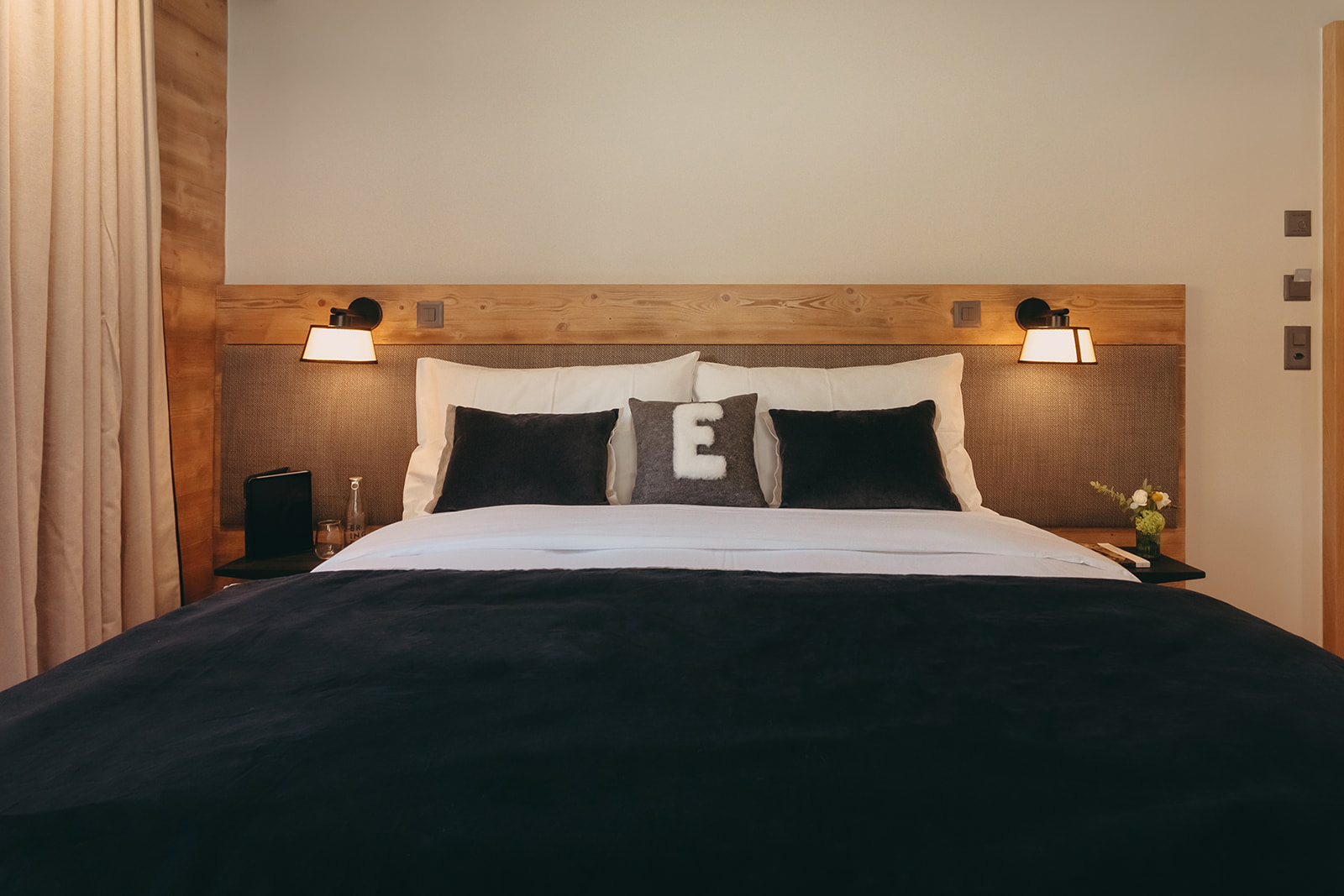 Hotel chambre lit double suisse herbergement seminaire