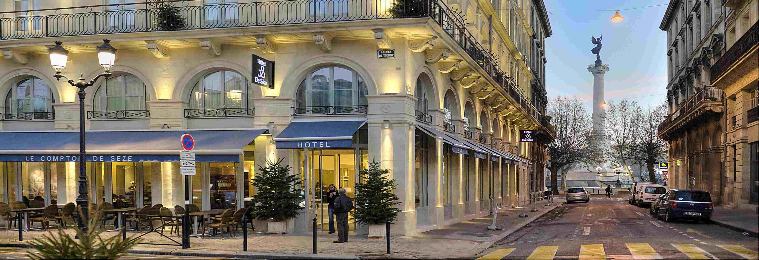 Façade de l’Hôtel de Sèze dans le centre-ville de Bordeaux