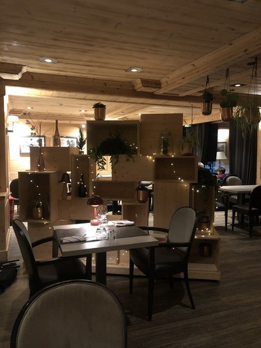 Présentation du restaurant du Chalet-Hôtel La Marmotte