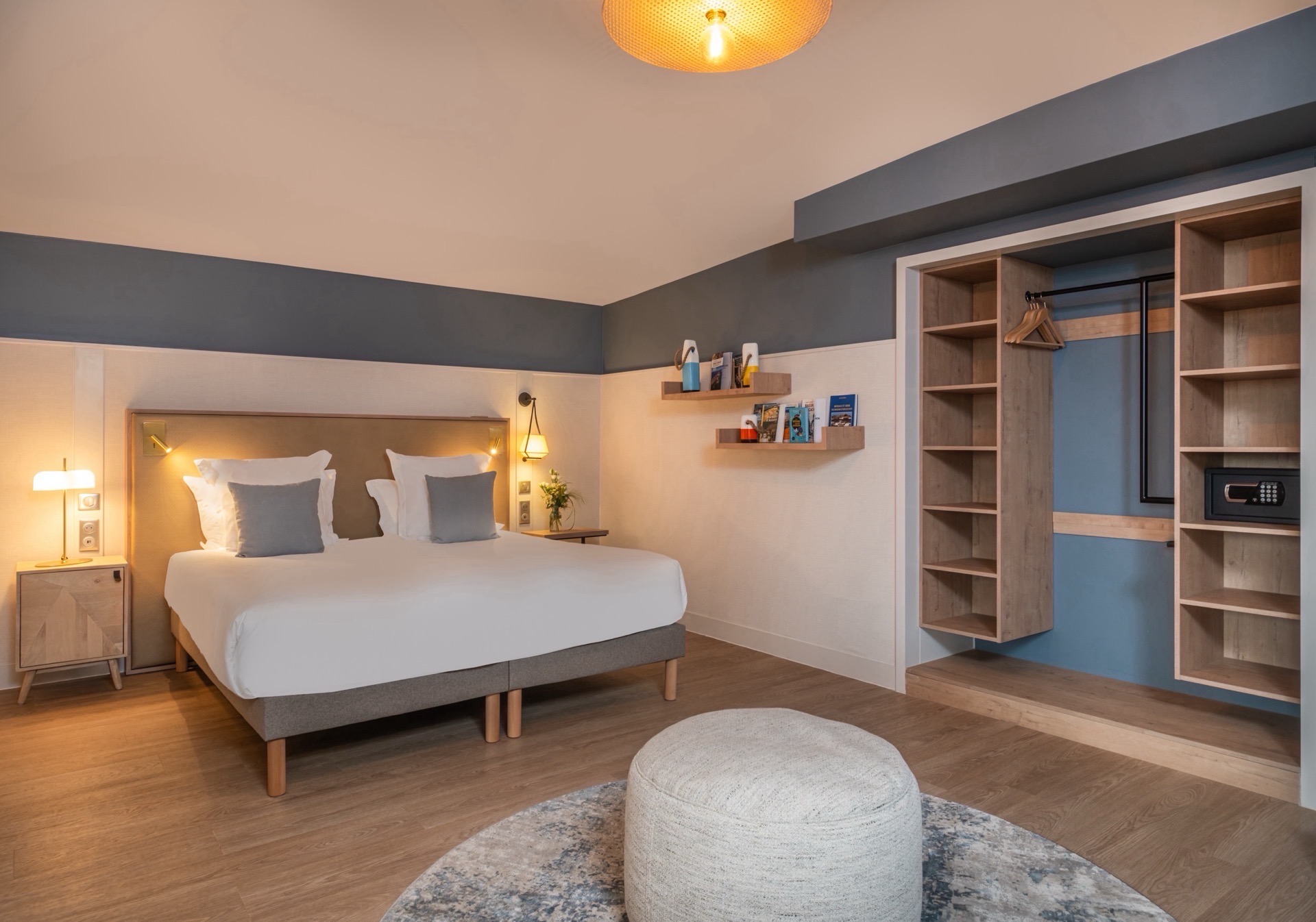 Suite spacieuse à l’Hôtel Arcanse Arcachon