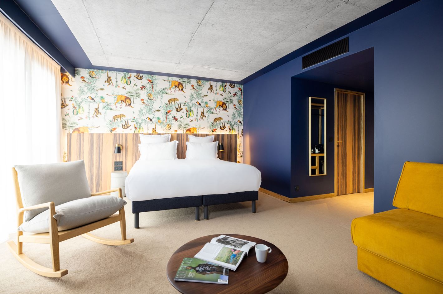 chambre double nuitée résidentiel hotel kopster paris colombes