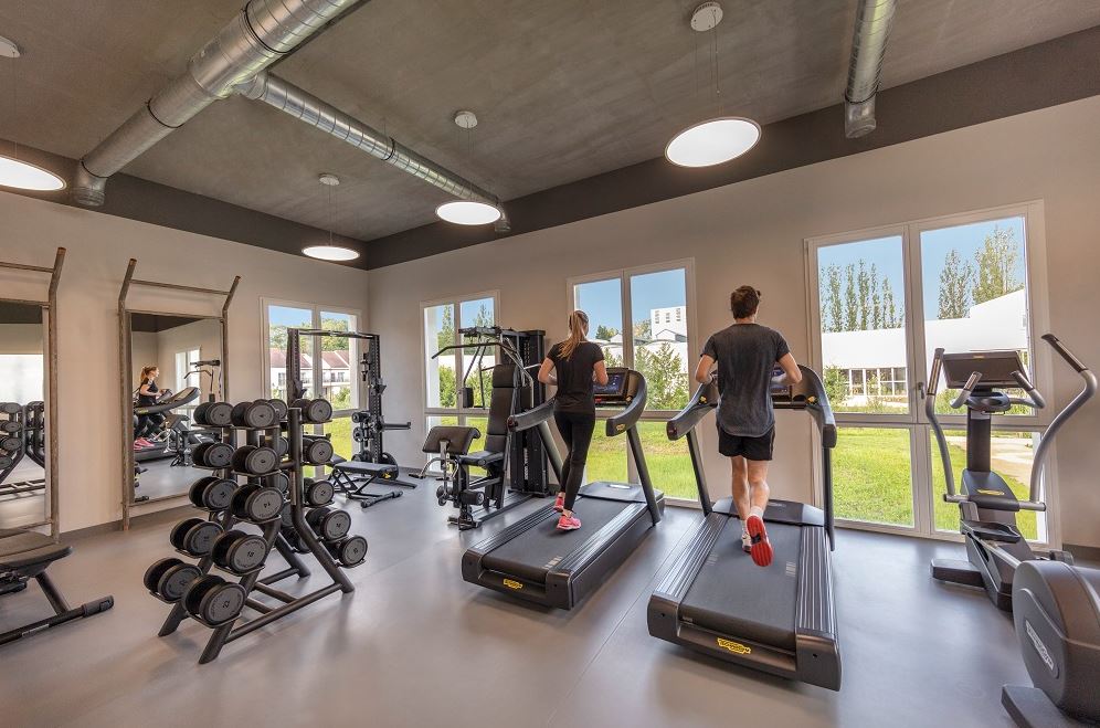 Salle sport fitness bien être course hotel Le Grand Pavillon Chantilly