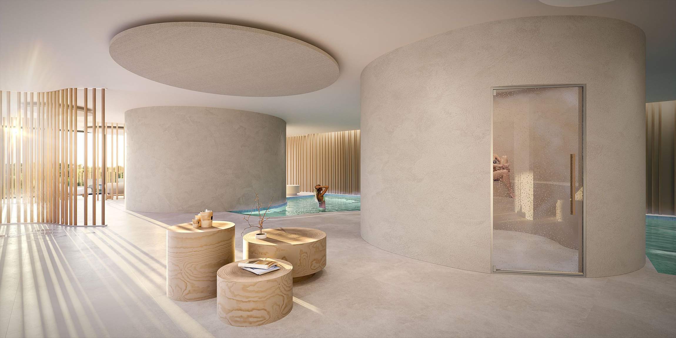 Spa bien-être design au Horizon Resort Massane