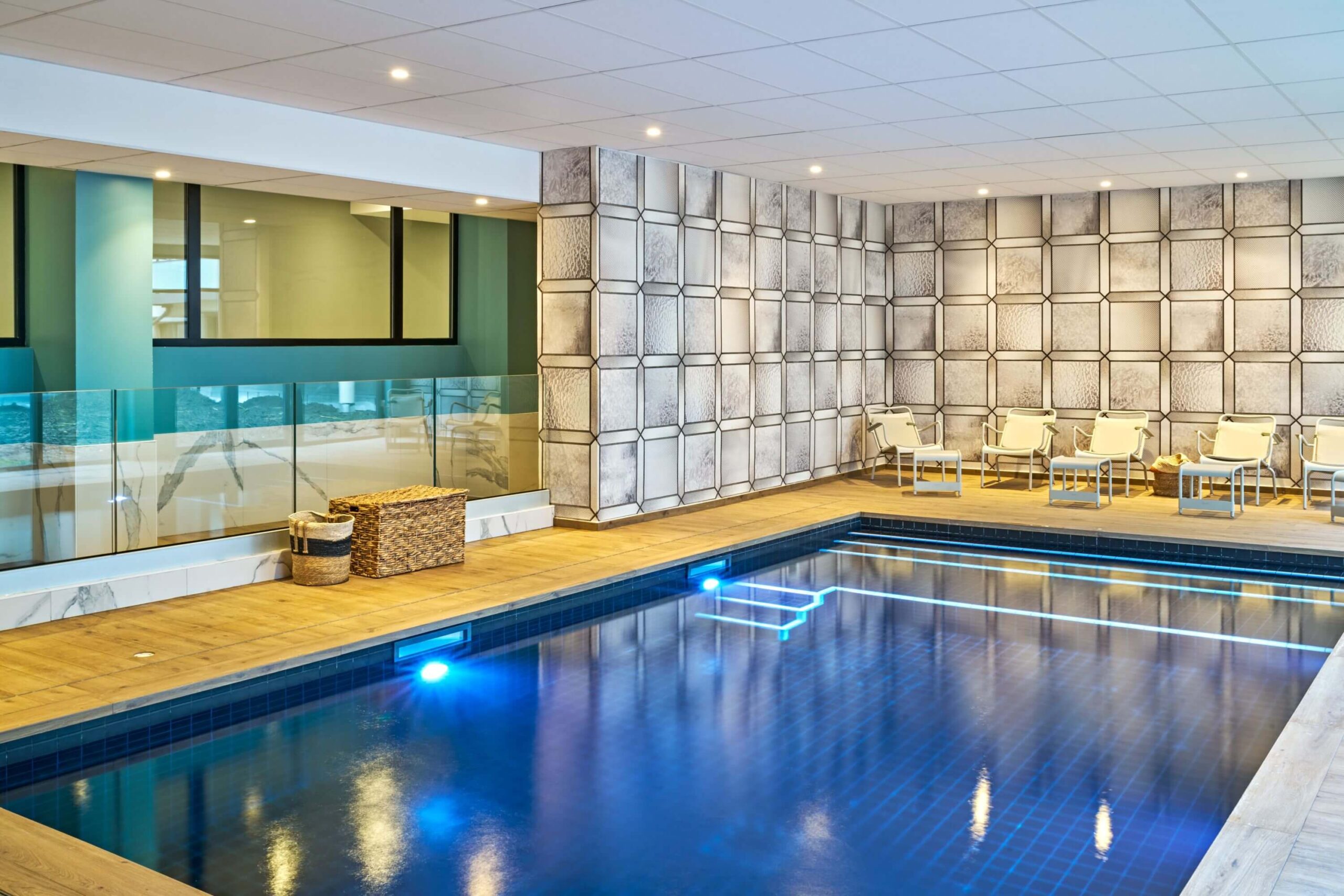 piscine intérieure Novotel Rouen Centre Cathédrale