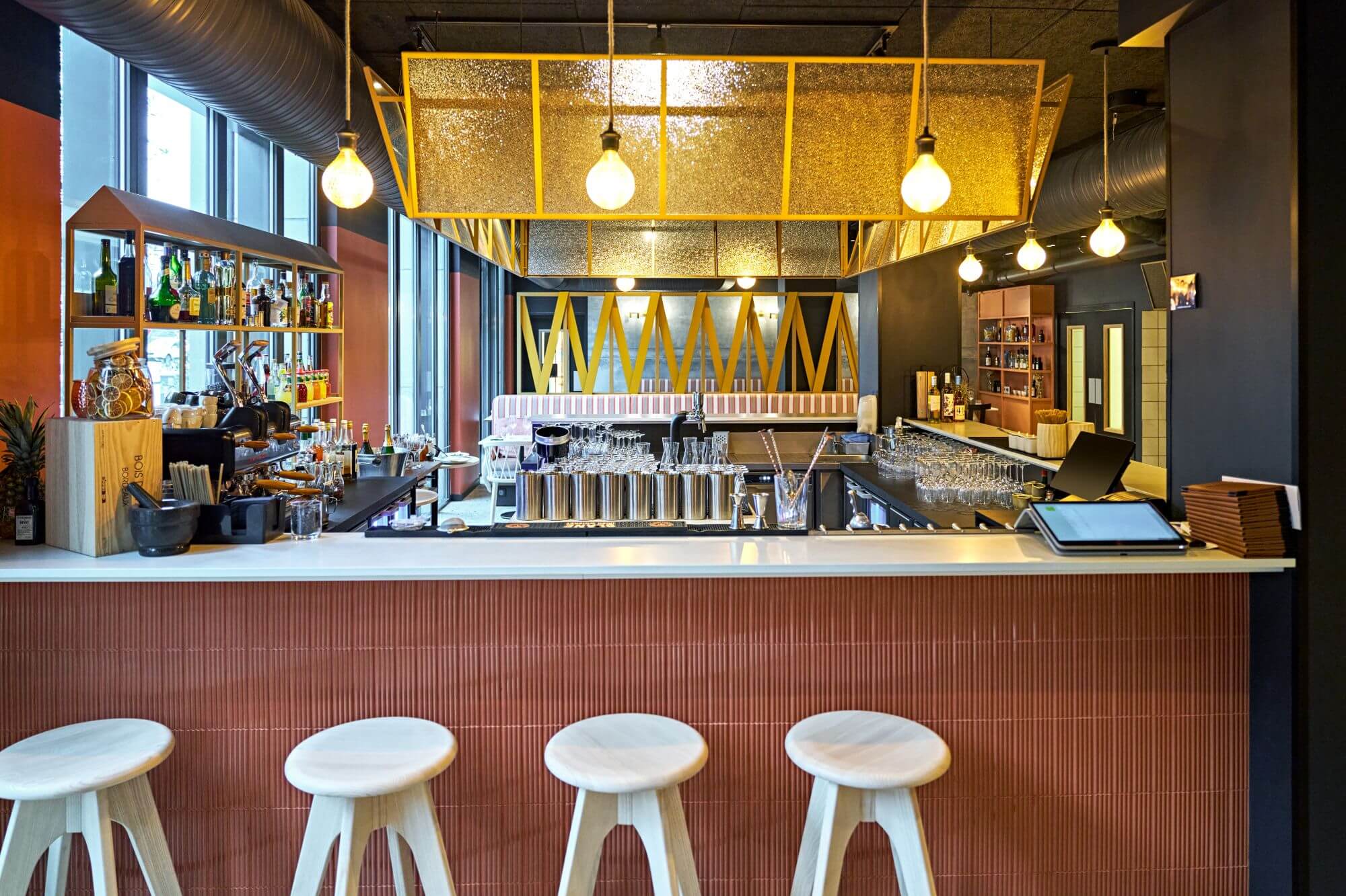 bar du Novotel Rouen Centre Cathédrale