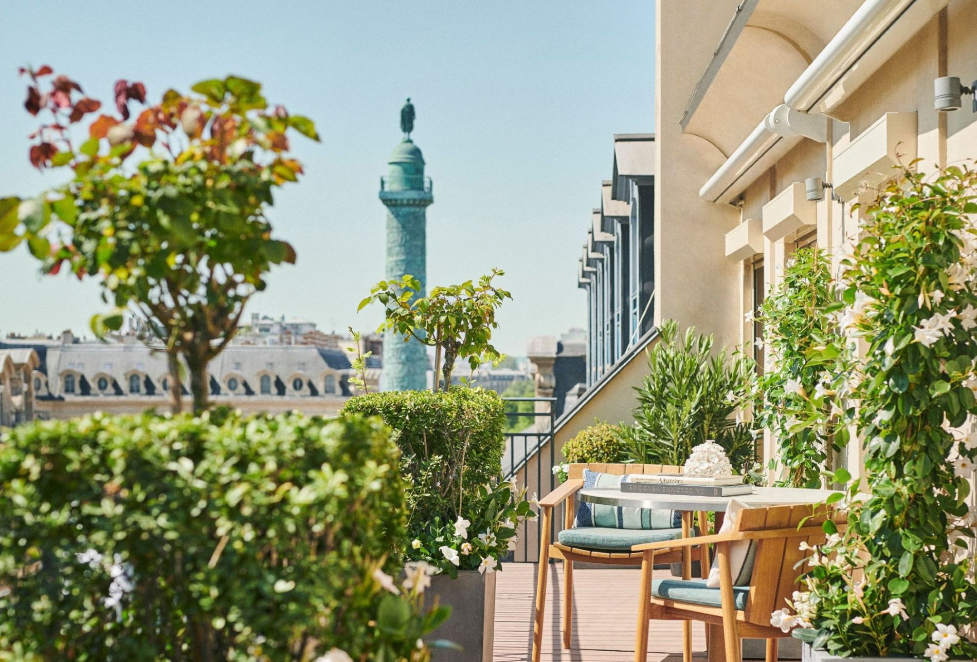 Terrasse Park Hyatt Paris Vendome