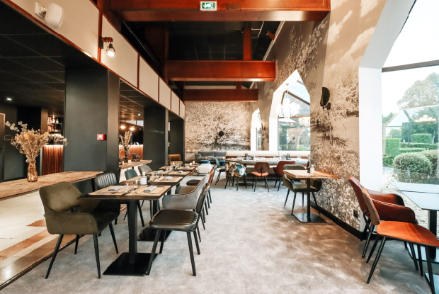 restaurant contemporain vue panoramique Deauville