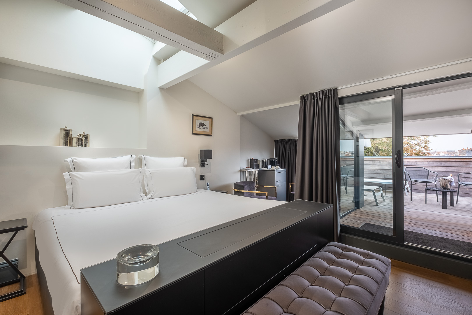 Suite Montaigne avec terrasse – Le Palais Gallien à Bordeaux