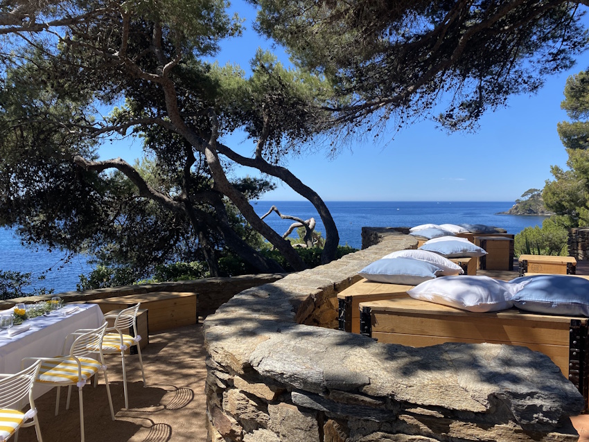 Panorama sur la Méditerranée.