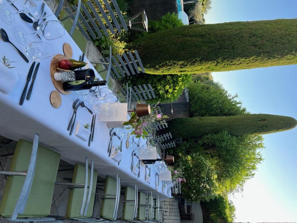 Table Banquet le Mas de l'oulivié
