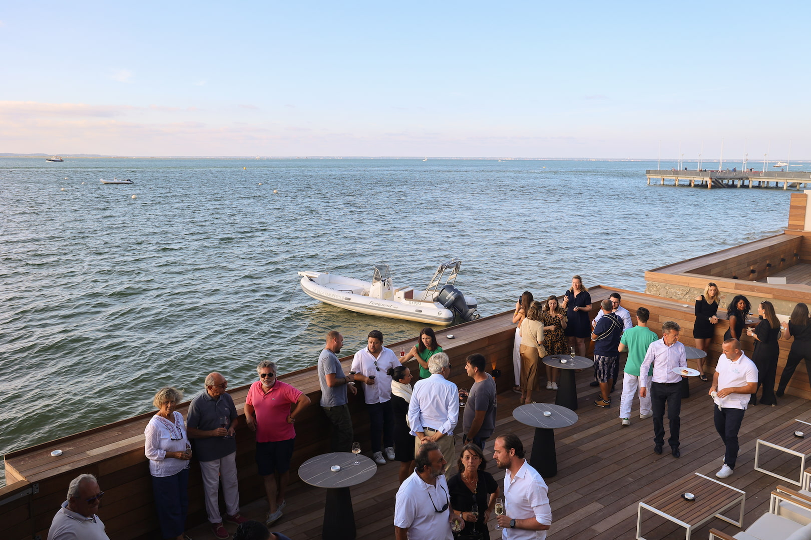 Cocktail en bord de mer – Les Vagues Hôtel & Spa Arcachon