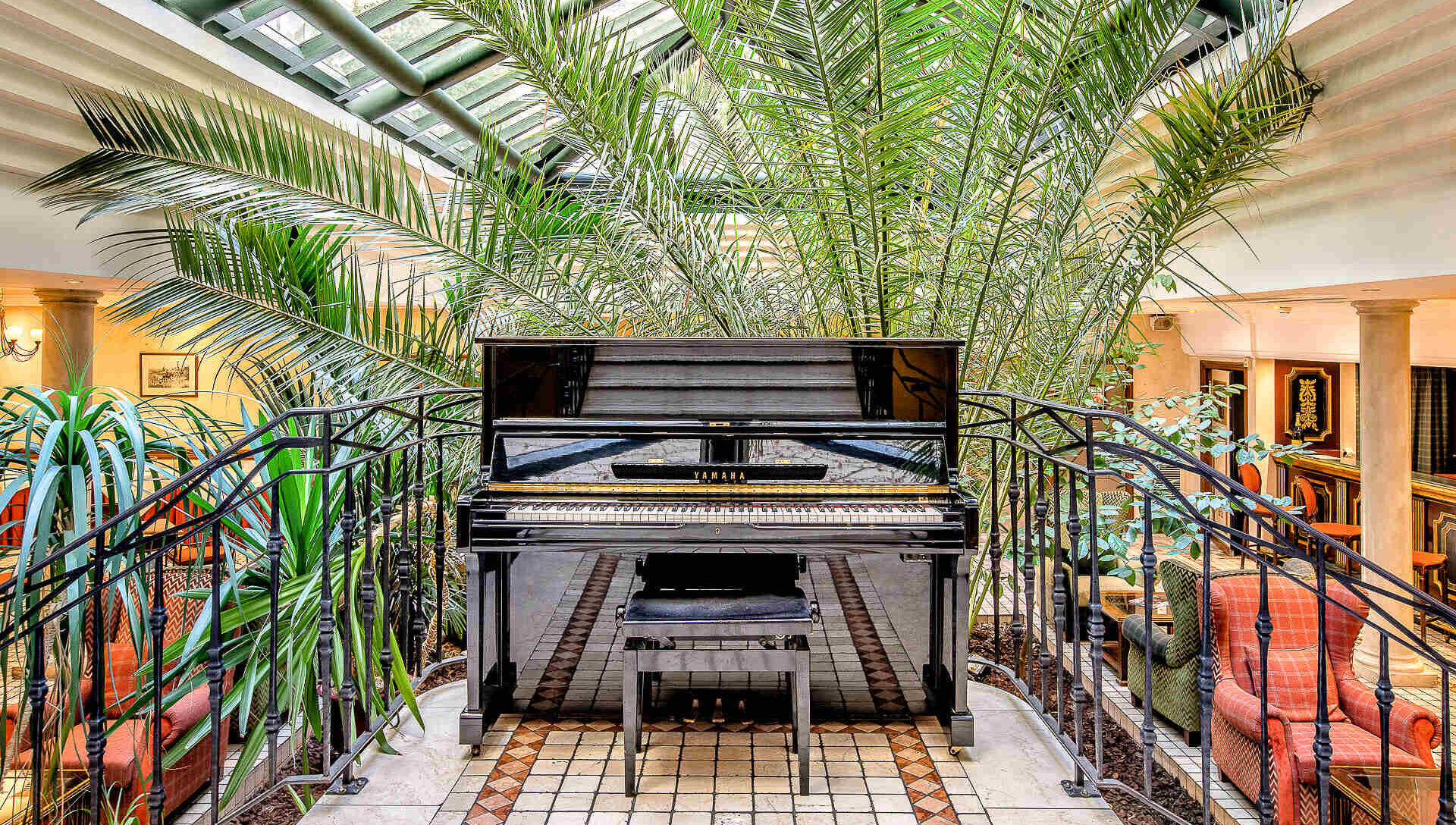 Villa beaumarchais Piano - Salon dhiver