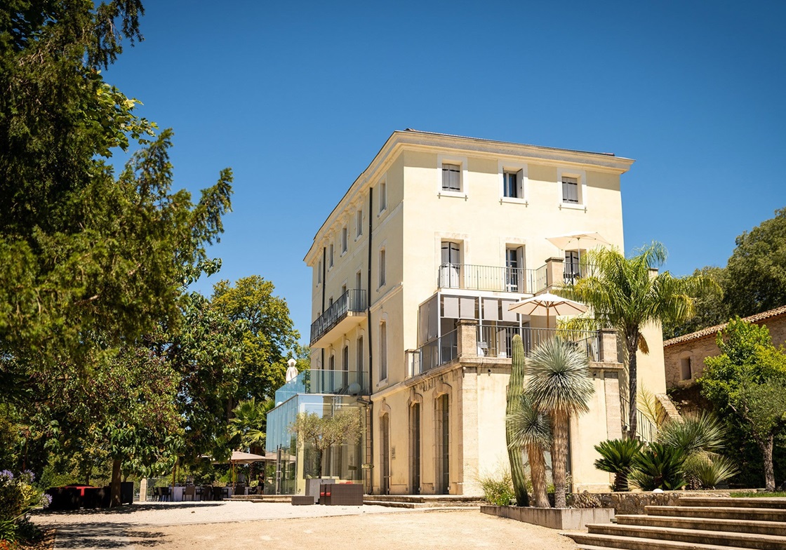 Façade du Domaine de Verchant à Castelnau-le-Lez