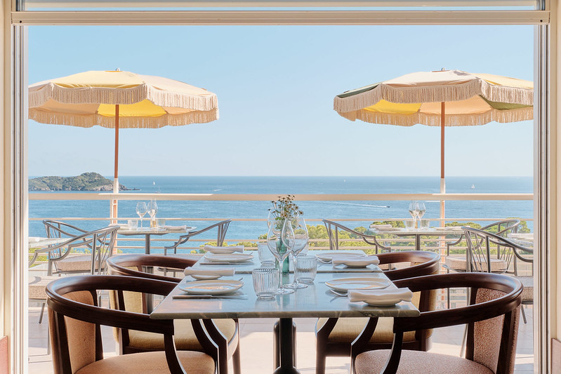 estaurant avec vue mer à l’hôtel Le Provençall