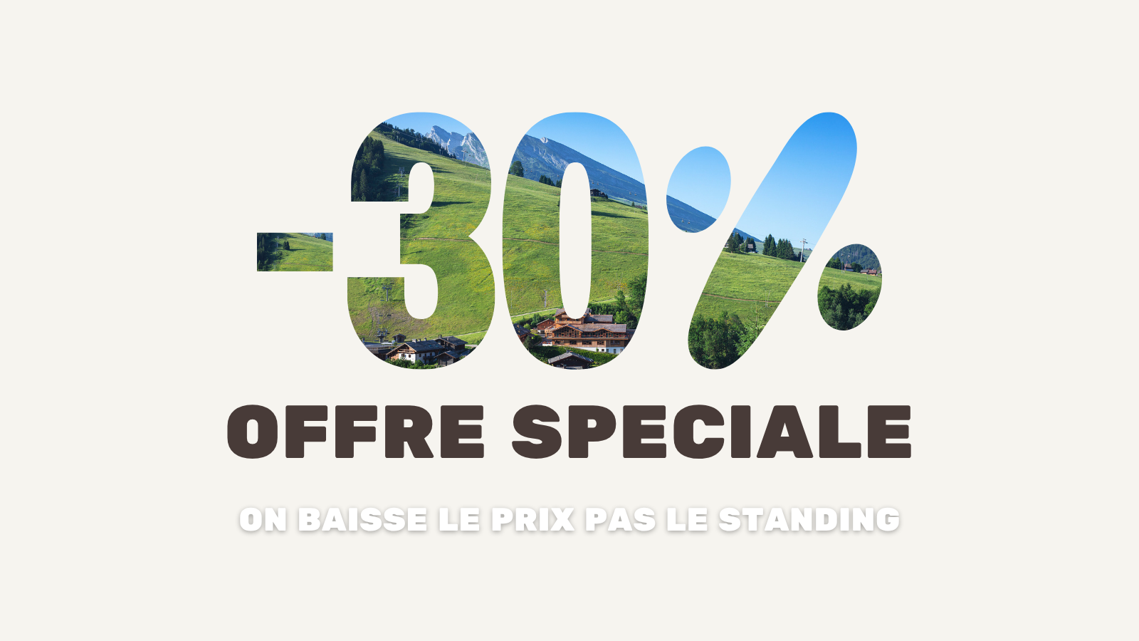 Promotion pour l'hôtel Alpen Roc