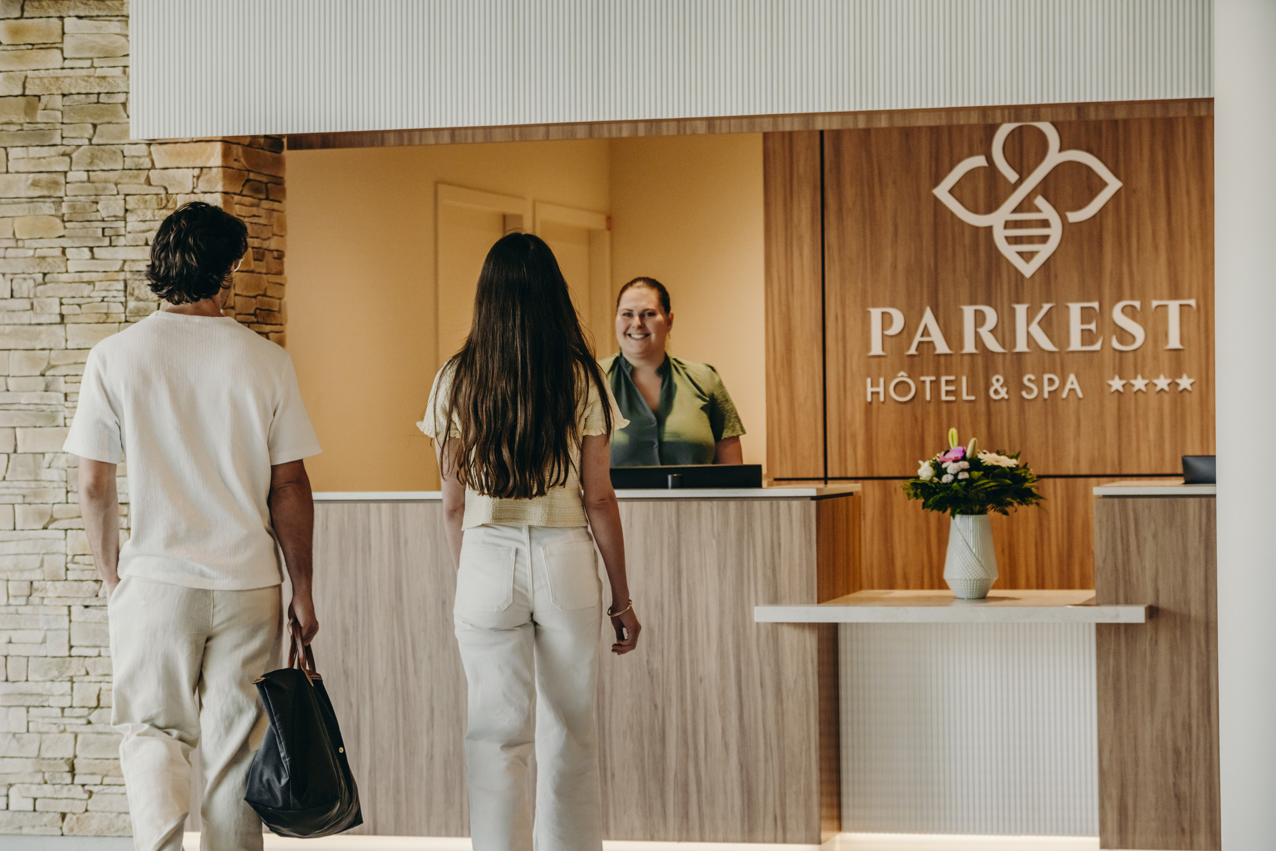 L&rsquo;arrivée des clients dans ce nouvel hôtel 4 étoiles de l&rsquo;Est lyonnais.